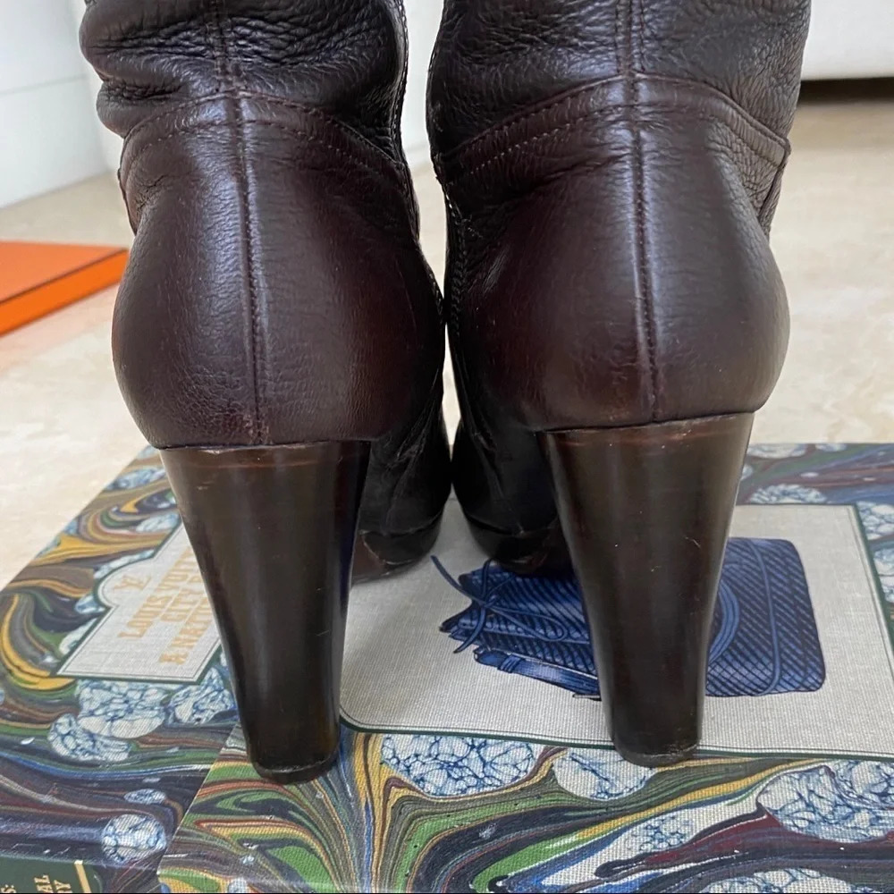 Miu Miu Otk Over The Knee Platform Boot 36.5 - image 7